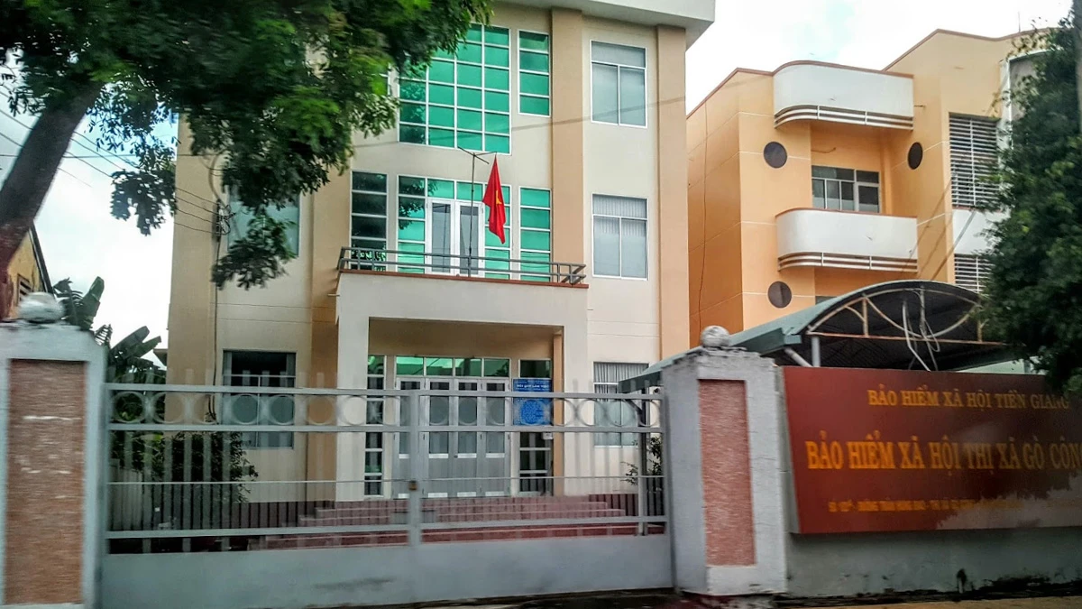 Bảo hiểm xã hội Thành phố Gò Công - tỉnh Tiền Giang